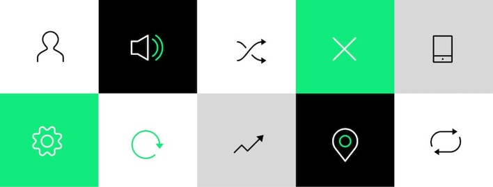 icons from music platforms

