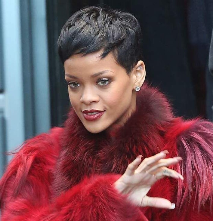 Coupe courte Rihanna