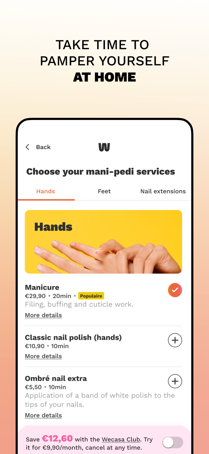 app wecasa beauty