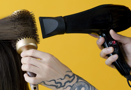 Brushing cheveux