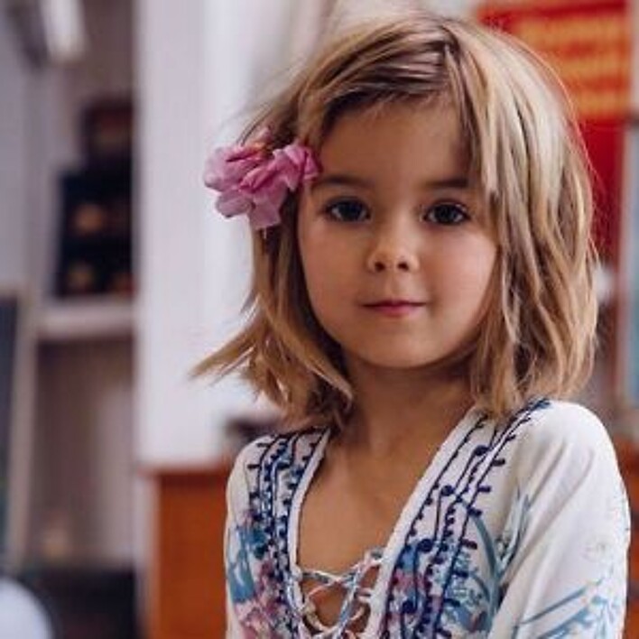 coupe enfant fille effilée