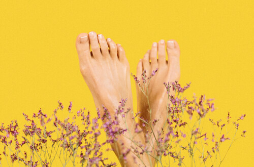 Nail Art Extra (feet) at home