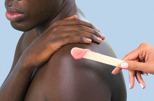 Men's Shoulder Wax near me at home
