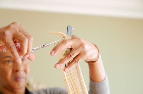 Restyle Haircut near me at home