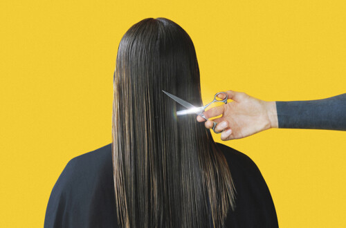 Coupe cheveux courts et mi-longs à domicile